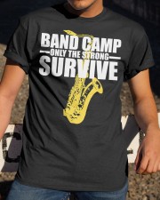 Band Camp Only The Strong Survive Funny T-Shirt Classic T-Shirt apparel-classic-tshirt-lifestyle-28