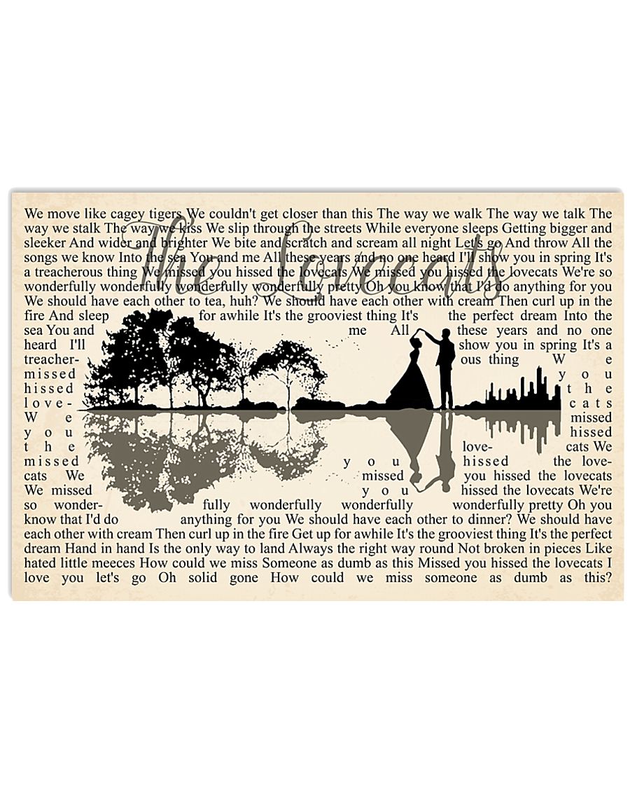 The Lovecats 36x24 Poster