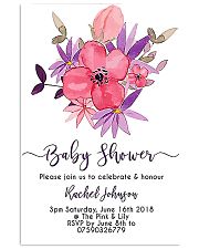 baby shower 24x36 Poster front