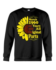 60th March 1960 sunflower Crewneck Sweatshirt tile