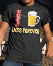 Alcohol Shirts Bros Forever Tees Beer Bacon F Classic T-Shirt apparel-classic-tshirt-lifestyle-28