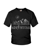 Adventure Vintage Rocky Mountains Hiking Camp Youth T-Shirt tile