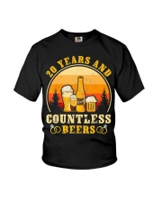 2th Wedding Anniversary - Funny Husband Love Beer Youth T-Shirt tile