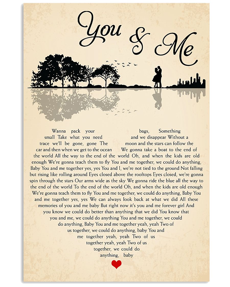 You And Me 24x36 Poster
