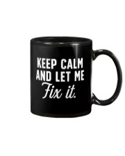 Keep calm and let me fix it Mug tile