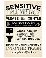Sensitive Plumbing 24x36 Poster front