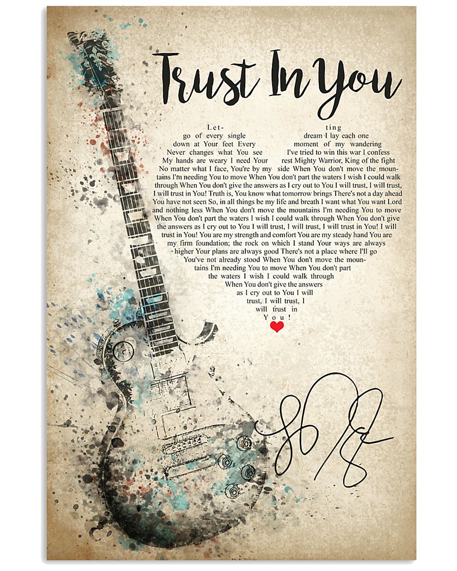 Trust In You 24x36 Poster