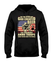 8th Day God Created Beer Hooded Sweatshirt tile