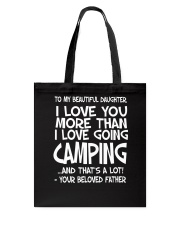 TO MY BEAUTIFUL DAUGHTER Tote Bag thumbnail