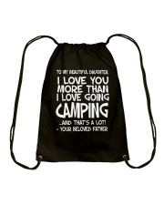 TO MY BEAUTIFUL DAUGHTER Drawstring Bag thumbnail