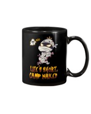 Life's Short camp naked Mug tile
