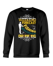 Weekend forecast fishing Crewneck Sweatshirt thumbnail