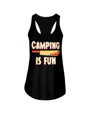 Camp is fun Ladies Flowy Tank tile