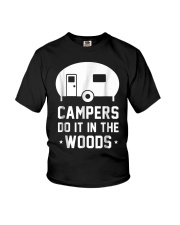 Campers Do It in the Woods Funny Humor Cute Youth T-Shirt tile