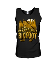 Camp Iwannafinda Bigfoot Novelty Unisex Tank tile