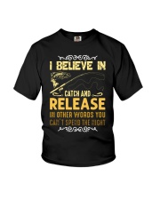 I believe in catch and release Youth T-Shirt thumbnail