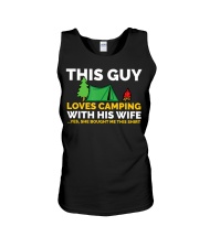 Camp This Guy Loves Camping With His Wife Unisex Tank tile
