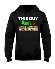 Camp This Guy Loves Camping With His Wife Hooded Sweatshirt tile