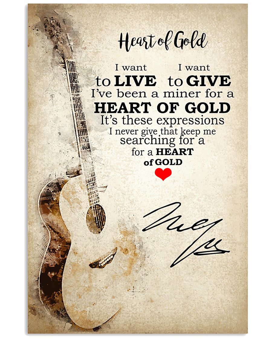 Heart Of Gold 24x36 Poster