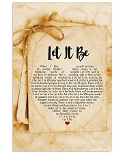 Let It Be 24x36 Poster front