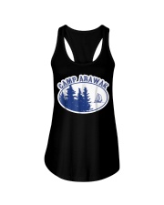 Camp Arawak Retro Summer Camp Ladies Flowy Tank tile