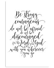 bible verse 24x36 Poster front
