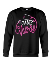 Camp Nurse Funny Camping Nurse Crewneck Sweatshirt tile