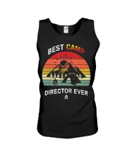 Best Camp Director Ever Funny Camping Party Unisex Tank tile