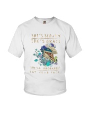 She's beauty She's grace Youth T-Shirt thumbnail