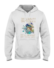 She's beauty She's grace Hooded Sweatshirt thumbnail