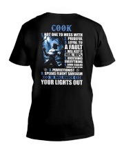 USL-12-Cook V-Neck T-Shirt tile