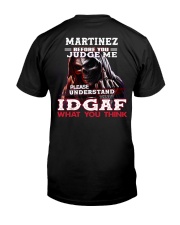 USL-14-Martinez Classic T-Shirt back