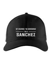 USL-01-Sanchez Embroidered Hat front