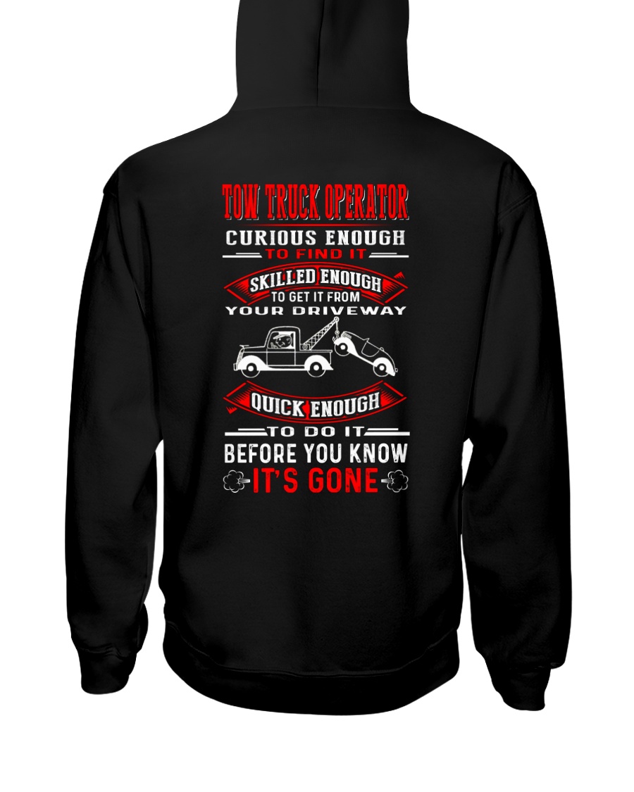 TOW TRUCK OPERATOR QUICK Hooded Sweatshirt