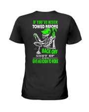 Back Off If You've Never Towed 1 Ladies T-Shirt thumbnail
