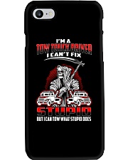 TOW TRUCK DRIVER CAN'T TOW STUPID Phone Case thumbnail