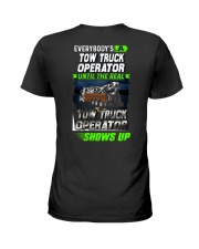 The Real Tow Truck Operator - Heavy Ladies T-Shirt thumbnail