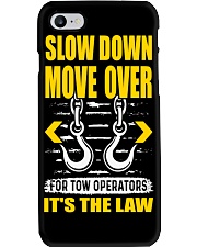SLOW DOWN MOVE OVER FOR TOW OPS Phone Case thumbnail