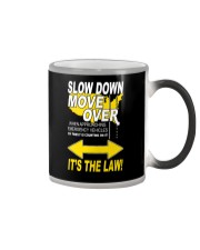SLOW DOWN MOVE OVER IT'S THE LAW - US Color Changing Mug thumbnail