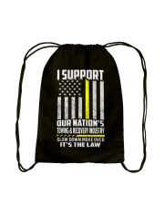 I SUPPORT OUR NATION'S TOWING RECOVERY INDUSTRY Drawstring Bag thumbnail