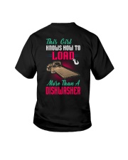 THIS GIRL CAN LOAD MORE THAN A DISHWASHER Youth T-Shirt thumbnail