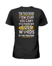 TOW TRUCK DRIVER WORDS IN PROCESS Ladies T-Shirt thumbnail
