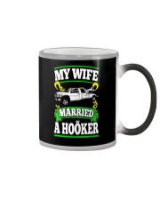MY WIFE MARRIED A HOOKER Color Changing Mug thumbnail