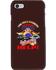 TOW TRUCK OPERATOR SUPPORTING LAW ENFORCEMENT Phone Case thumbnail