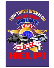 TOW TRUCK OPERATOR SUPPORTING LAW ENFORCEMENT 24x36 Poster thumbnail