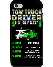 Tow Truck Driver Hourly Rate Snatch Phone Case thumbnail