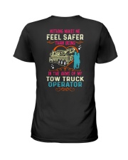 IN THE ARMS OF MY TOW TRUCK OPERATOR HEAVY Ladies T-Shirt thumbnail