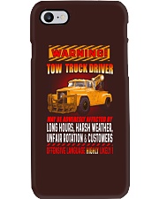TOW TRUCK DRIVER OFFENSIVE LANGUAGE Phone Case thumbnail