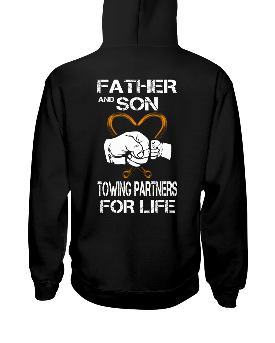 TOWING PARTNERS FOR LIFE SON Hooded Sweatshirt