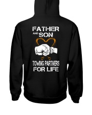 TOWING PARTNERS FOR LIFE SON Hooded Sweatshirt back